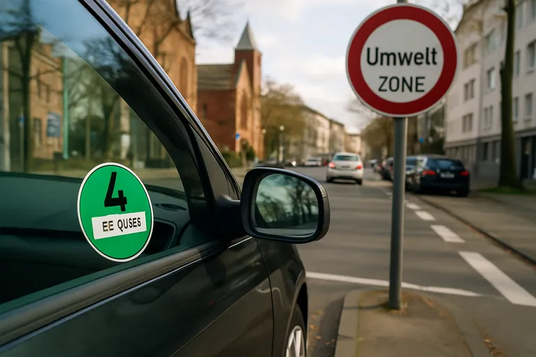 Rijden in Essen, maar heb je die sticker al?